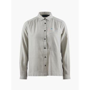 Klättermusen Helheim LS Shirt W's Smoke Grey-Clay