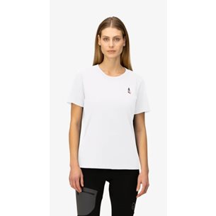 Norrøna /29 Cotton ActivityEmbroidery T-Shirt W's Pure White