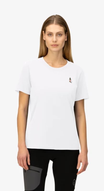 Norrøna /29 Cotton Activity Embroidery T-Shirt W’s Pure White