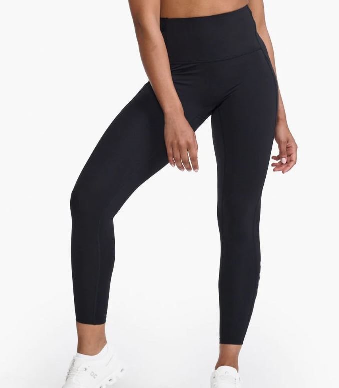 2XU Form Stash Hi-Rise Compression Tights Black/Black
