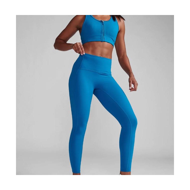 2XU Form Stash Hi-Rise Compression Tights Seaport/Seaport