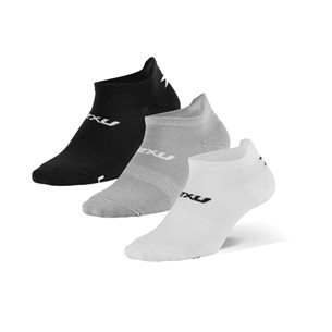2XU Ankle Socks 3 Pack Three/Colour