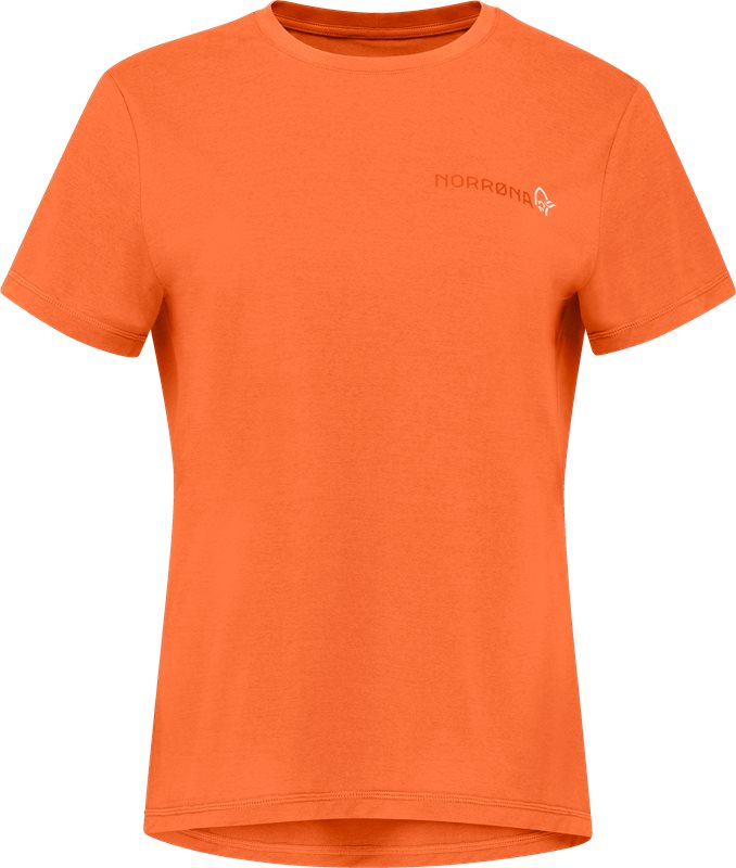 Norrøna Femund Tech T-Shirt W’s Orange Alert