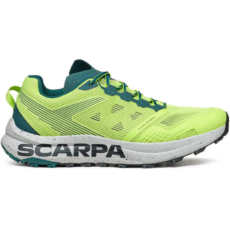 Scarpa Spin Planet Shoes Men Sunny Green/Petrol