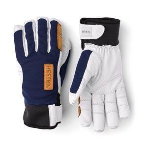 Hestra Ergo Grip Active Wool Terry Gloves Navy/Offwhite