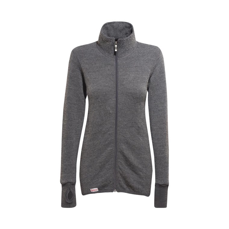 Woolpower 400 Full-Zip Thermo Jacket Grey