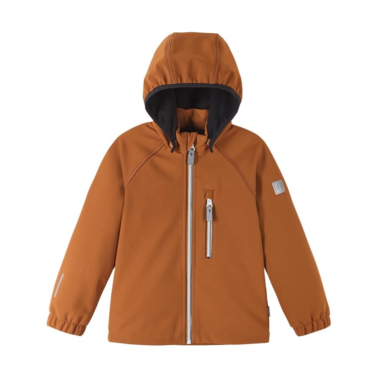 Reima Vantti Softshell Jacket Kids Cinnamon Brown