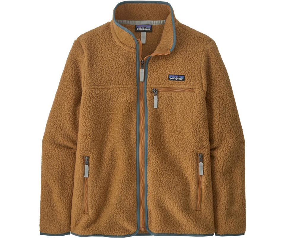 Patagonia W’s Retro Pile Jktmen Nest Brown W/Nouveau Green