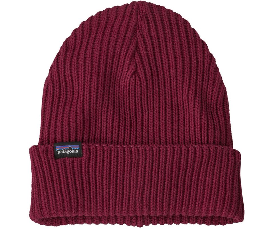 Patagonia Fishermans Rolled Beanie Red/Wax