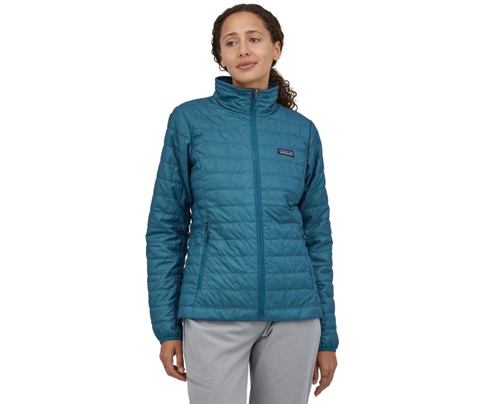 Patagonia W’s Nano Puff Jkten Wavy Blue