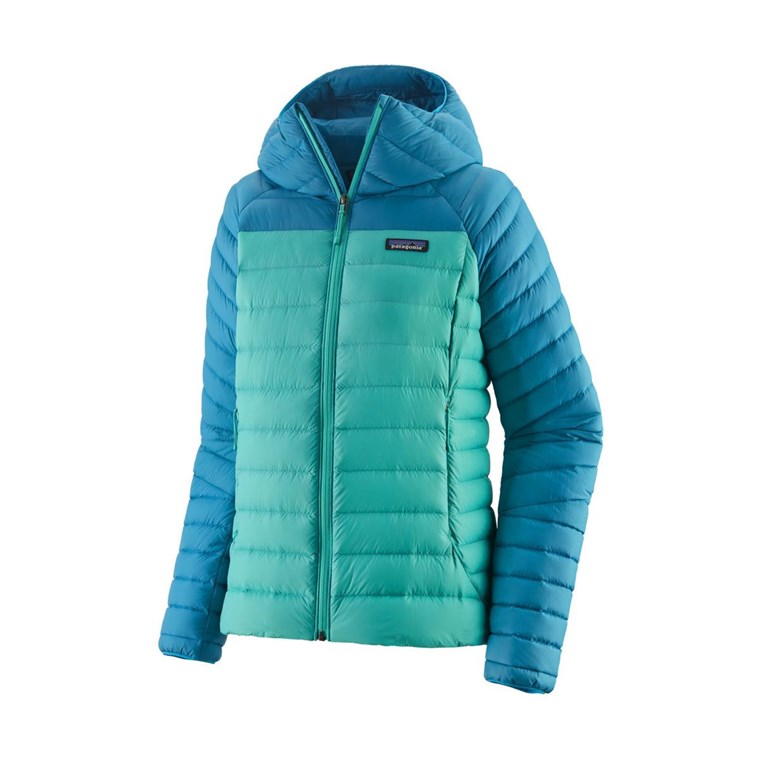 Patagonia W's Down Sweater Hoody Green/Frtl