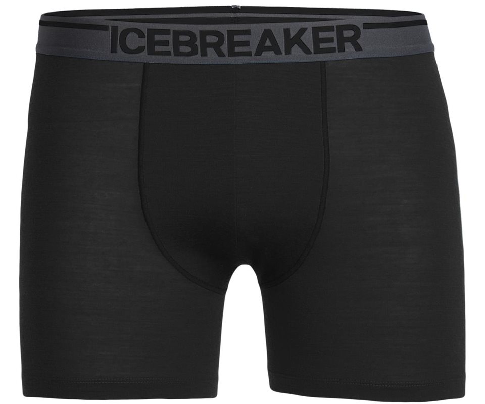 Icebreaker M Anatomica Boxerss Black