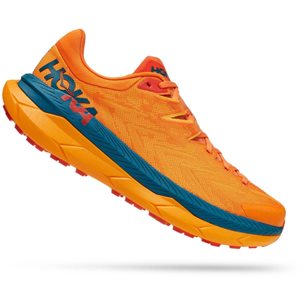 Hoka Tecton X Running Shoes Men Persimmon Orange/Radiant Yellow