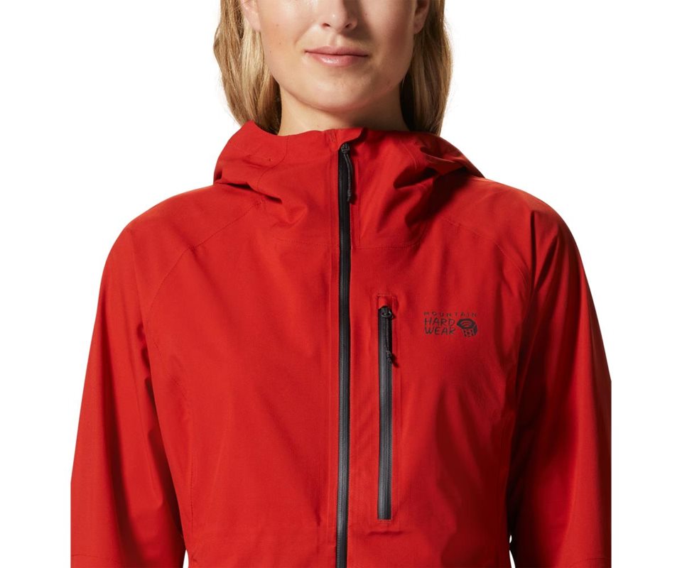 Mountain Hardwear Stretch Ozonic Jacket Women Dark Fire