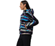 Mountain Hardwear HiCamp Fleece Full Zip Hoodyn Zodiac Landscape Print