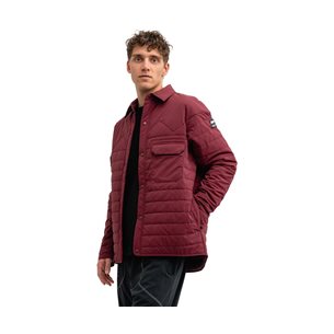 Mountain Works Trail Overshirt Jacket Deep Burgundy