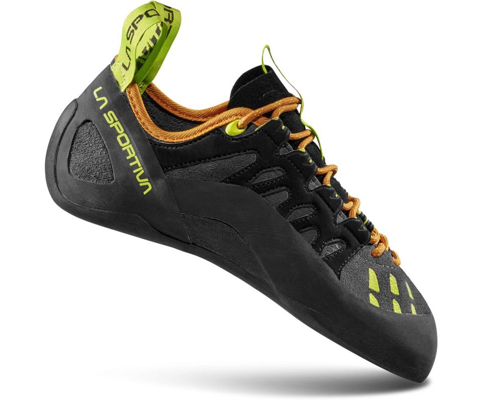 La Sportiva Tarantulace Climbing Shoes Men Carbon/Lime Punch