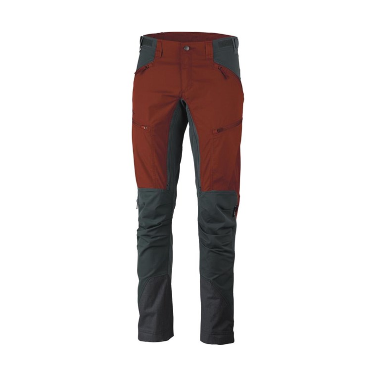 Lundhags Makke Pants Regular Men Rust/Seaweed