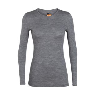 Icebreaker W 200 Oasis LS Crewep Women Gritstone Heather