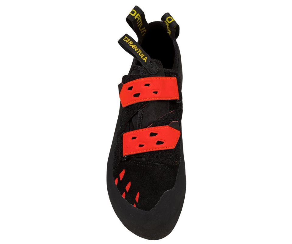 La Sportiva Tarantula Climbing Shoes Men Black/Poppy