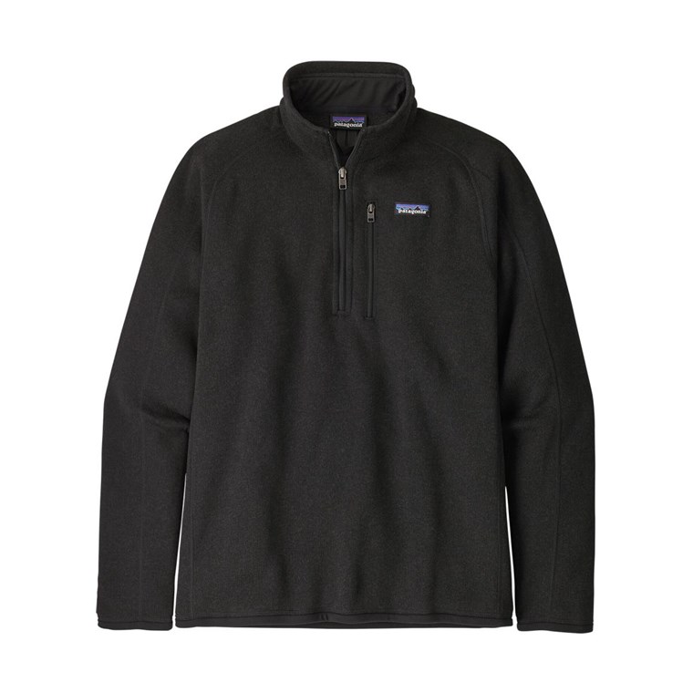 Patagonia M's Better Sweater 1/4 Zip Black