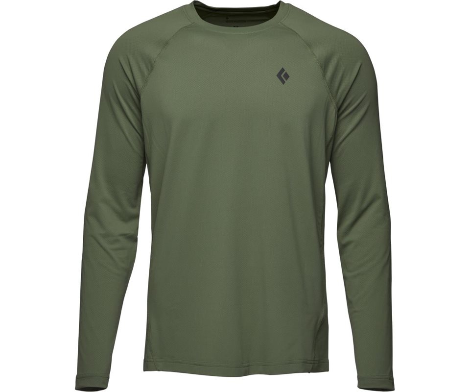 Black Diamond Alpenglow Crew LS Shirt Men Tundra