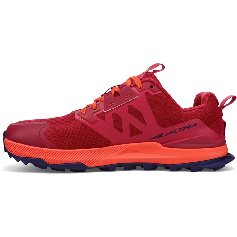 Altra Lone Peak 7 Running Shoes Women Dark Red