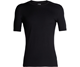 Icebreaker 200 Oasis SS Crew Top Men Black