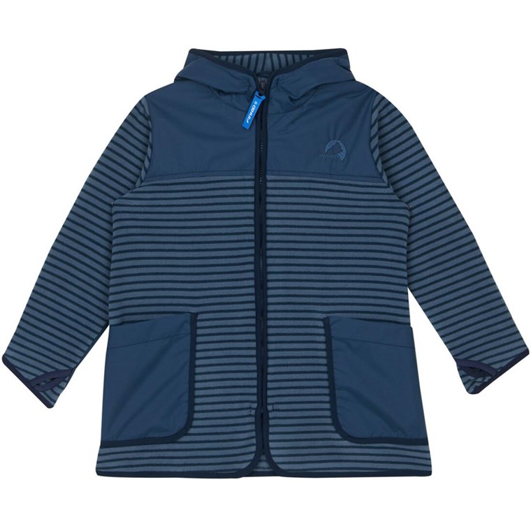 Finkid Kodikas Fleece Jacket Kids Blue Mirage/Navy