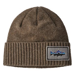 Patagonia Brodeo Beanie Fitz Roy Trout Patch/Ash Tan