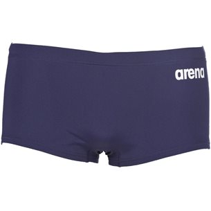 arena Solid Squared Shorts Men Navy/White