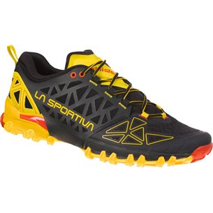 La Sportiva Bushido II Running Shoes Men Black/Yellow