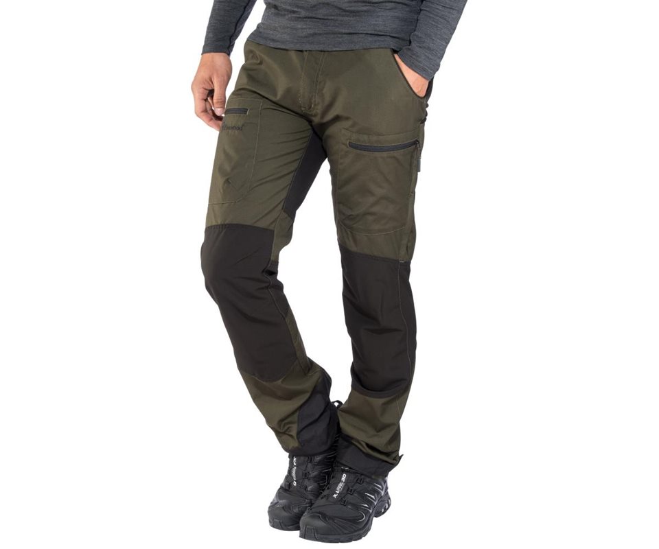 Pinewood Caribou TC Pants Men Moosgreen/Black