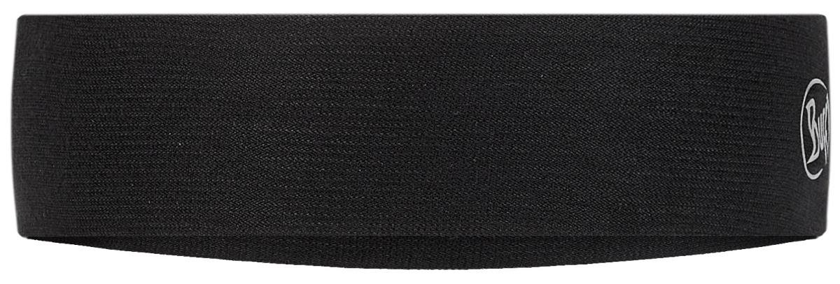 Buff Coolnet UV+ Slim Headband R/Solid Black