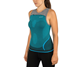 UYN Running Alpha OW Singlet Women Surf/Paloma