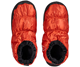 Nordisk Mos Down Slippers Red Orange