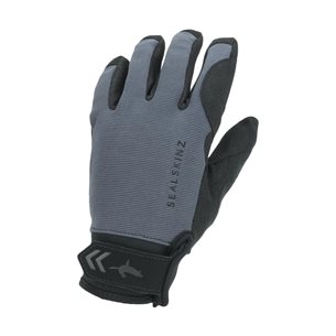 Sealskinz Waterproof All Weather Gloves Grey/Black