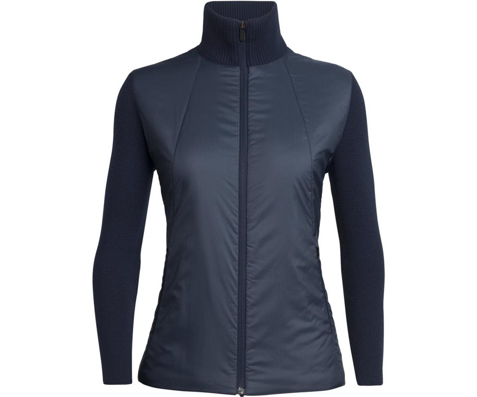 Icebreaker Lumista Hybrid Sweater Jacket Women