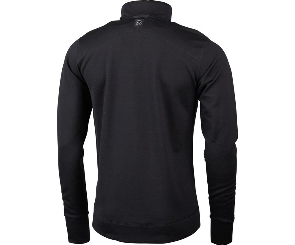 Lundhags Ullto Merino Full Zip Jacket Men Black