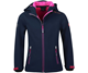 TROLLKIDS Trollfjord Jacket Girls Navy/Magenta