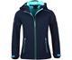 TROLLKIDS Trollfjord Jacket Girls Navy/Mint