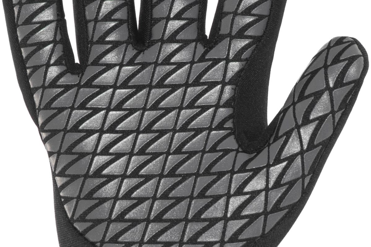 Zone3 Neoprene Swim Gloves Black/Reflective Silver