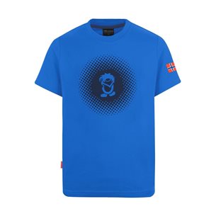 TROLLKIDS Pointillism T-Shirt Kids Glow Blue/Navy