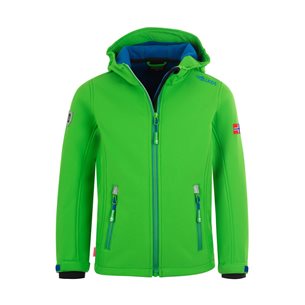 TROLLKIDS Trollfjord Jacket Kids Bright Green/Med Blue