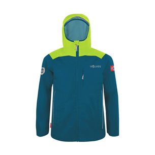 TROLLKIDS Bergen Jacket Kids Petrol/Lime