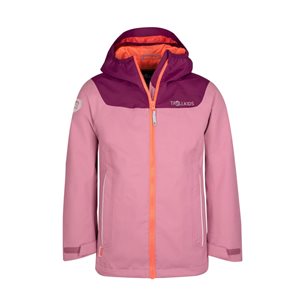 TROLLKIDS Bergen Jacket Girls Orchid/Mulberry/Peach