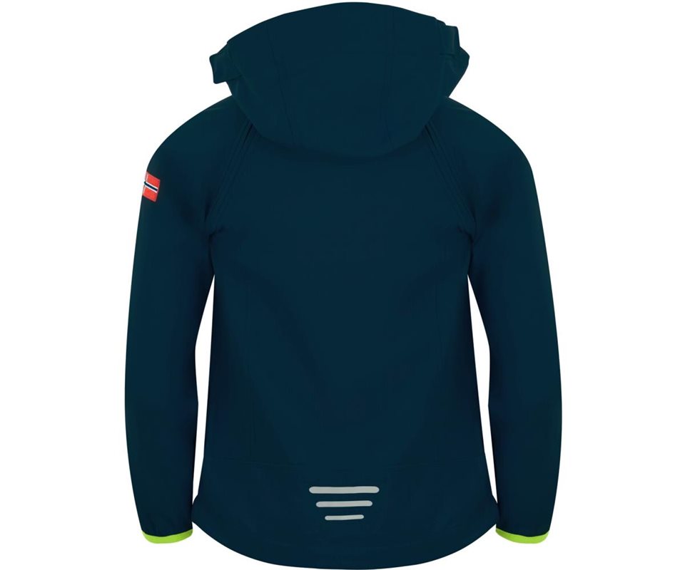 TROLLKIDS Rondane XT Zip Off Jacket Kids Navy/Lime