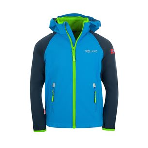 TROLLKIDS Rondane XT Zip Off Jacket Kids Navy/Med Blue/Green