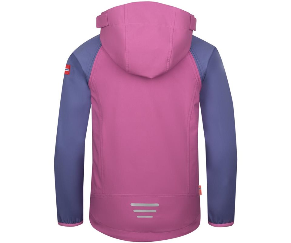TROLLKIDS Rondane XT Zip Off Jacket Kids Mallow Pink/Violet Blue