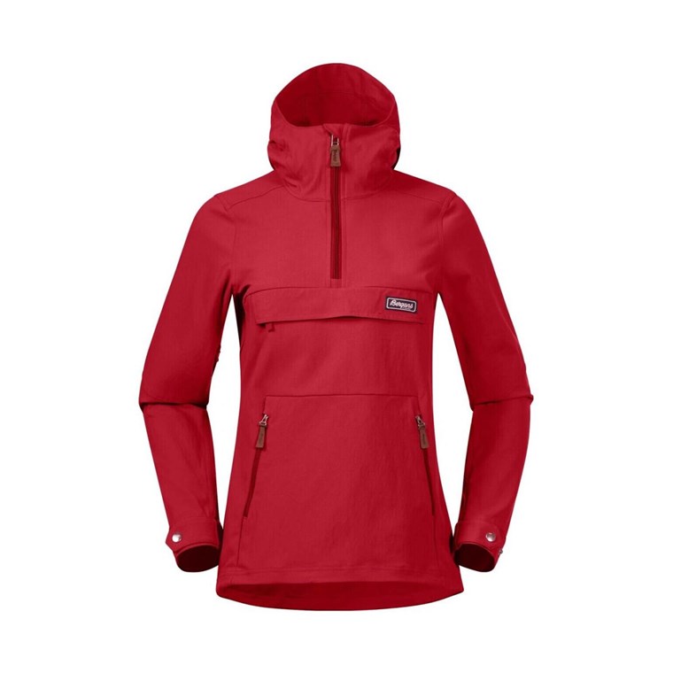 Bergans Nordmarka Anorak Women Red